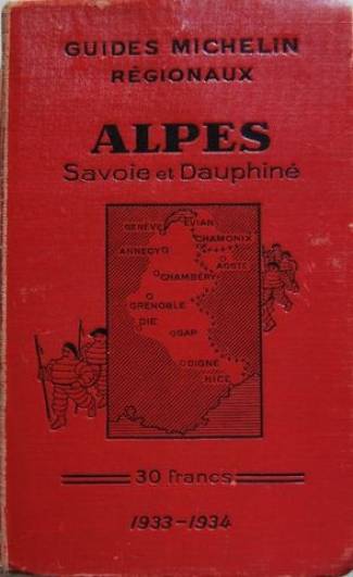 Alpes Savoie Dauphiné 1933-34