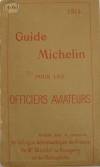 Francia Aérea 1914 Guía Michelin para los oficiales de la aviación (*)